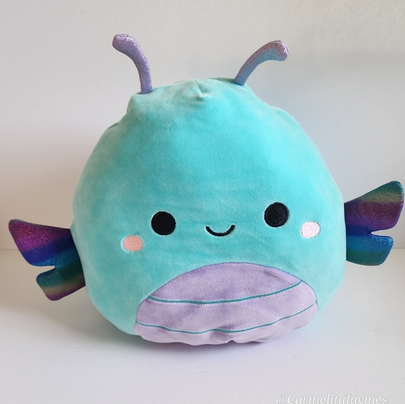 HEATHER 🔄 TRUDY 🪰🐞Dragonfly & Lady Bug Large FlipAMallow Squishmallow ☆》NWT《☆ - Picture 3 of 11